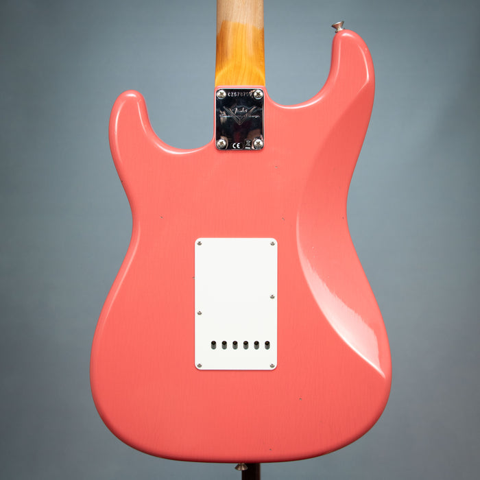 Fender Custom Shop Late 62 Stratocaster Journeyman Relic w/Case - Faded Fiesta Red - Preowned