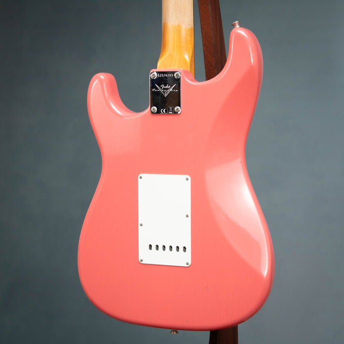 Fender Custom Shop Late 62 Stratocaster Journeyman Relic w/Case - Faded Fiesta Red - Preowned