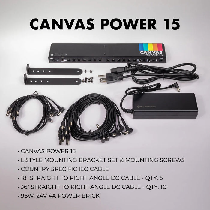 Walrus Audio Canvas Power 15 Power Supply