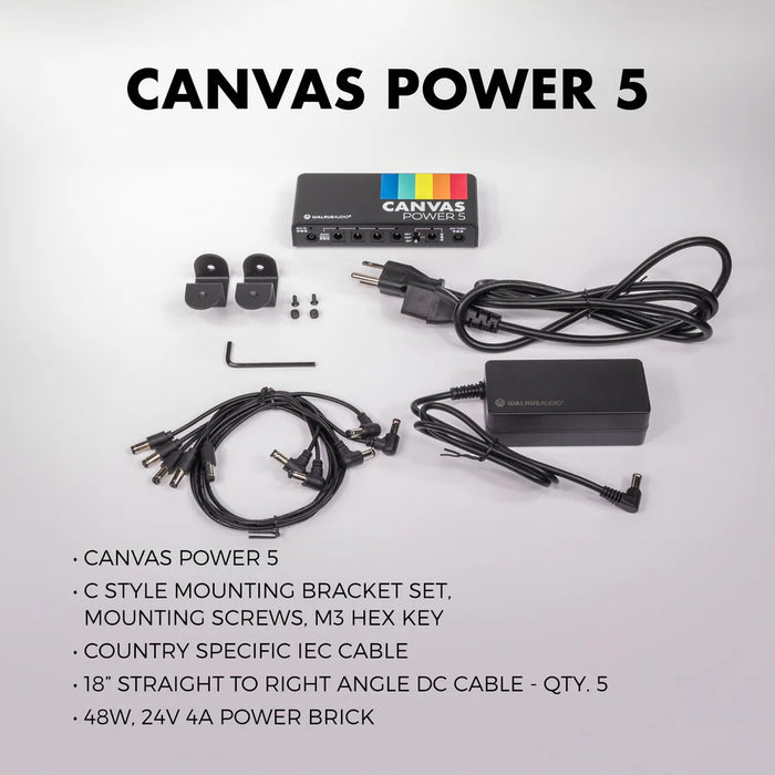 Walrus Audio Canvas Power 5 Power Supply