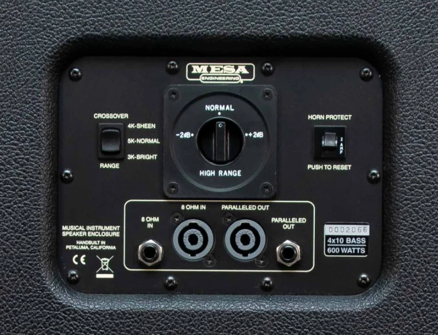 Mesa Boogie 4x10 Powerhouse 8 ohm 600W Bass Amp Cabinet - Preowned