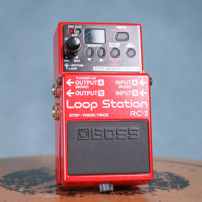 Boss RC-3 Loop Station Looper Effects Pedal w/Box - Preowned