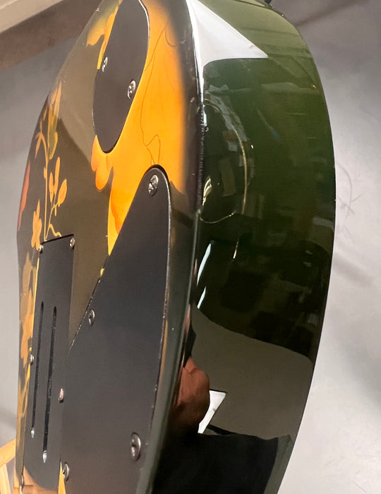 Ibanez 1991 JEM77-FP Steve Vai Signature w/Case - Floral Pattern - Preowned