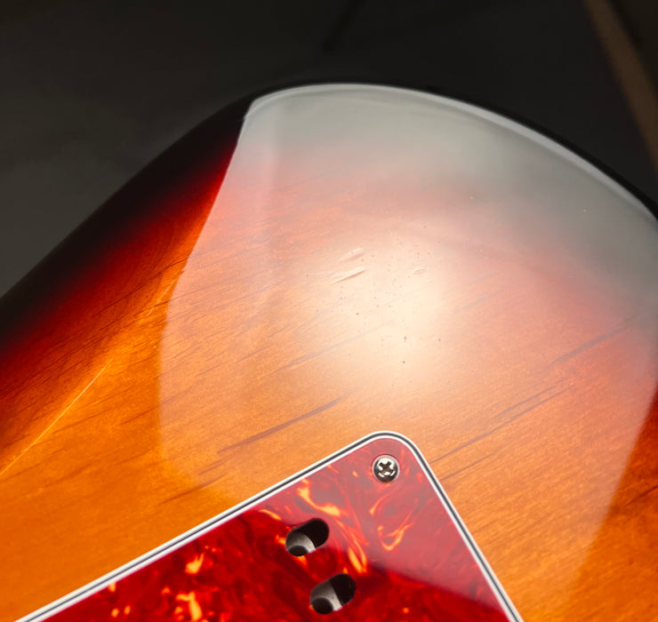 Fender American Standard Stratocaster HSS RW w/Case - 3-Tone Sunburst - Preowned