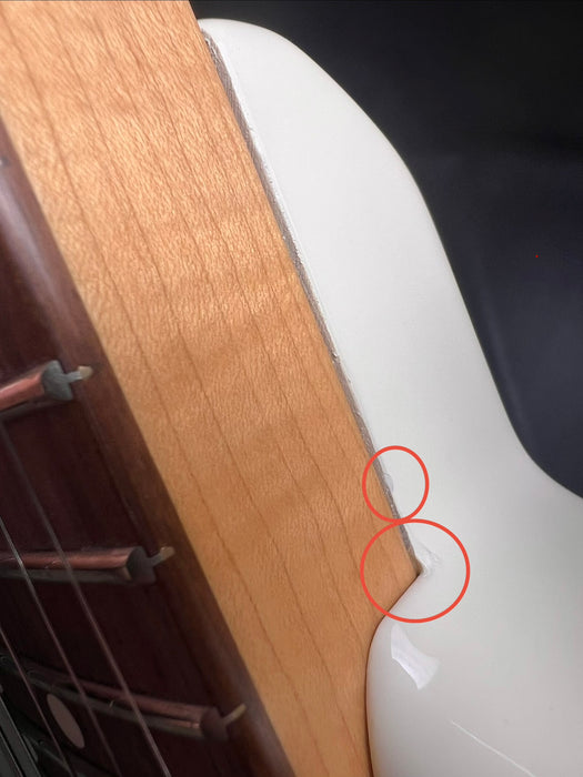 Fender Jeff Beck Signature Stratocaster Rosewood Fingerboard - Olympic White - B-Stock - US25093451B