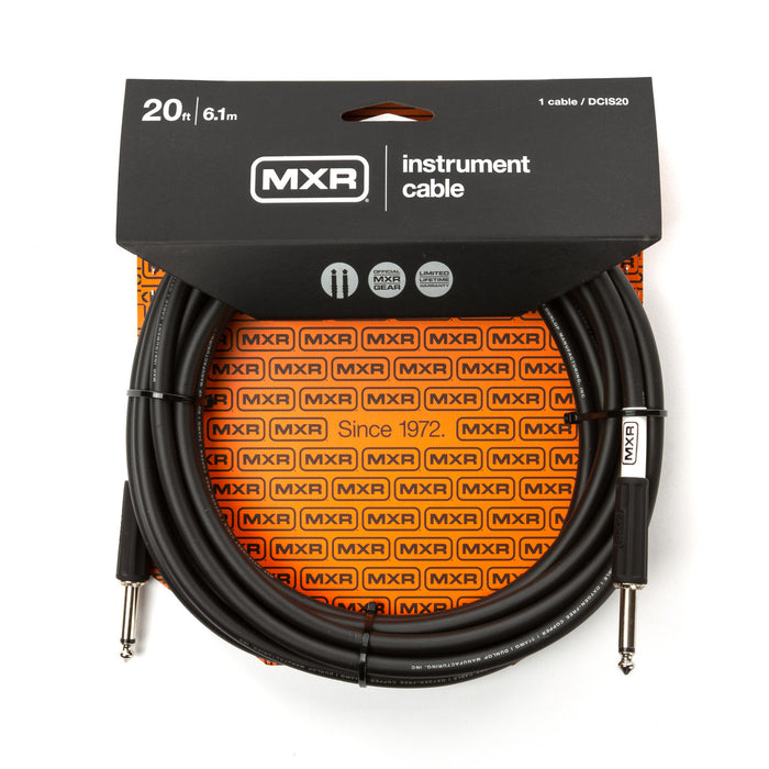 MXR DCIS20 20 Ft Instrument Cable - Straight to Straight