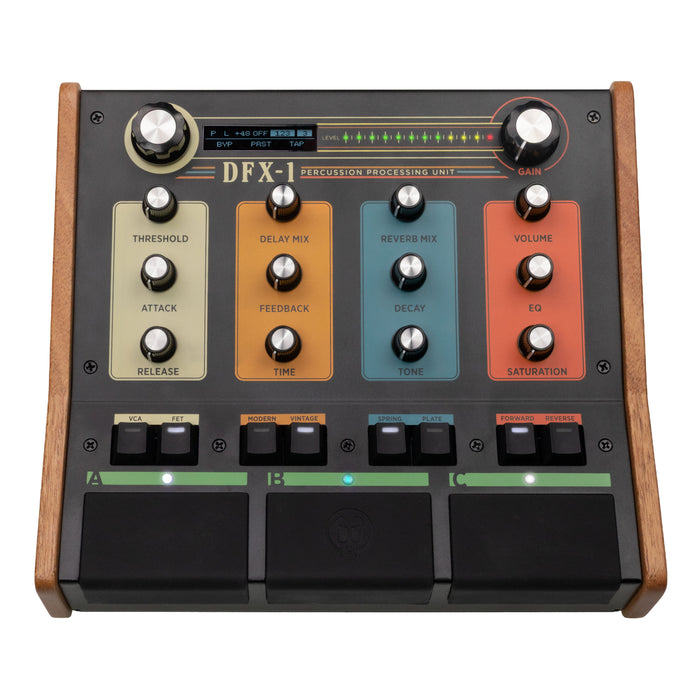 Walrus Audio DFX-1 Percussion Processing Unit - Black