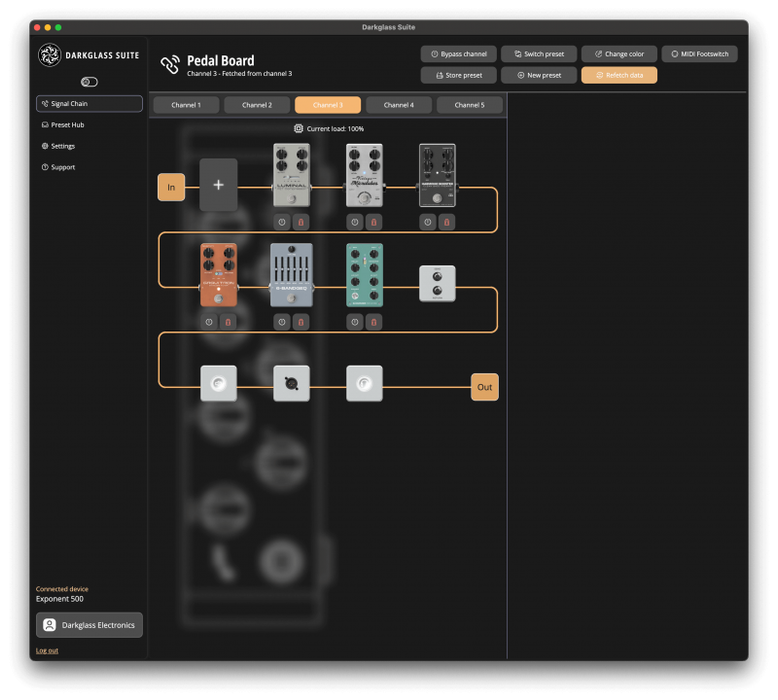 Darkglass DGMF MIDI Footswitch