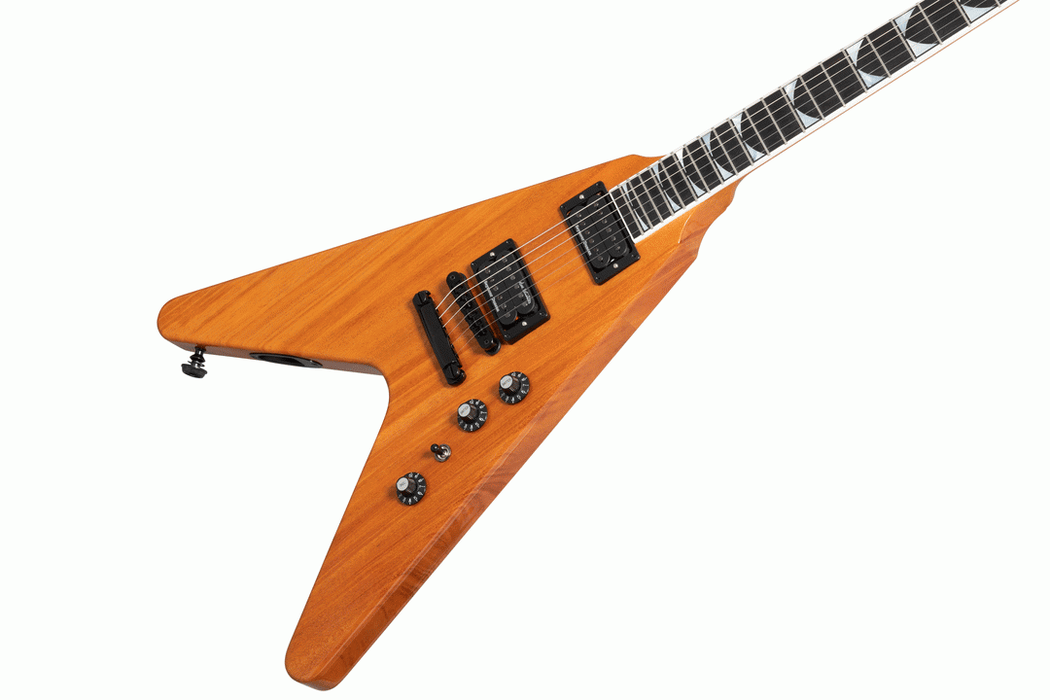 Gibson Dave Mustaine Signature Flying V Electric Guitar - Antique Natural - Clearance