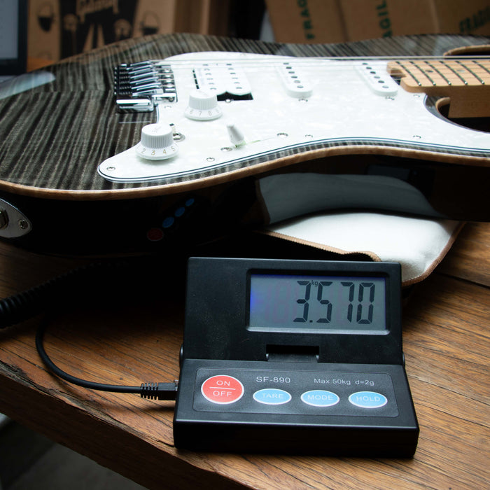 ESP Original Series Snapper CTM HSS w/Case - See Thru Black - Preowned