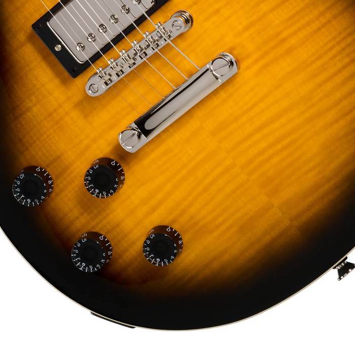 Epiphone Les Paul Tribute Plus Left Handed Electric Guitar - Vintage Sunburst