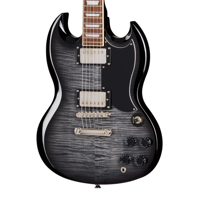 Epiphone SG Tribute Plus Electric Guitar - Ebony Burst