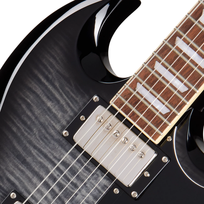 Epiphone SG Tribute Plus Electric Guitar - Ebony Burst