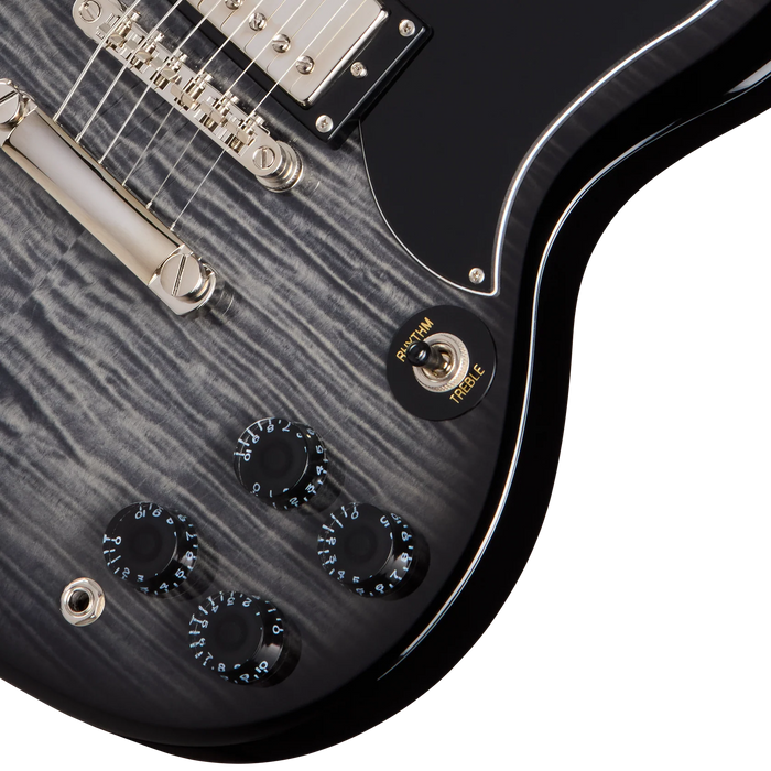 Epiphone SG Tribute Plus Electric Guitar - Ebony Burst