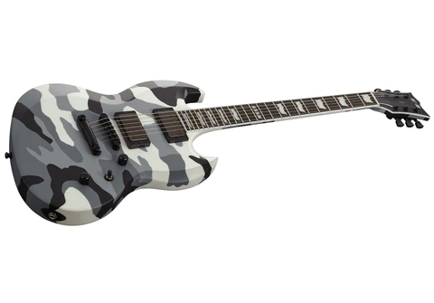 ESP E-II Viper Electric Guitar - Urban Camo