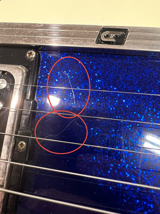 Duesenberg Starplayer Special Electric Guitar w/Case - Blue Sparkle - Preowned