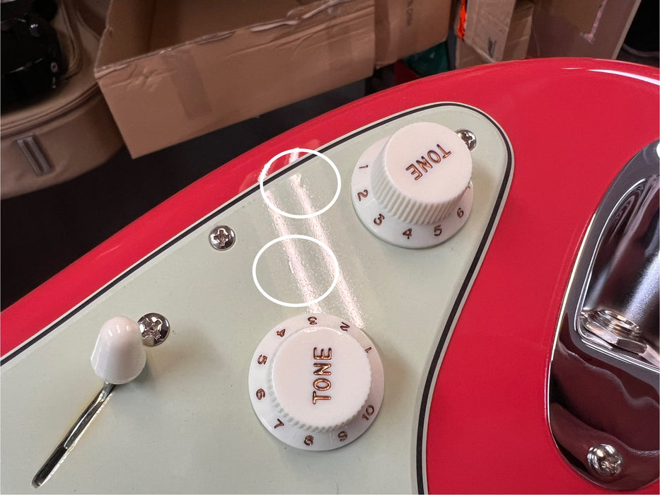 Fender Custom Shop 1960 Stratocaster NOS Josefina Pickups w/Case - Faded Fiesta Red - Preowned