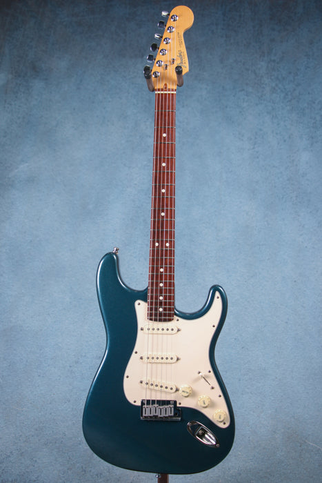 Fender American Standard Stratocaster 1989 Electric Guitar w/Case - Gun Metal Blue Metallic - Preowned