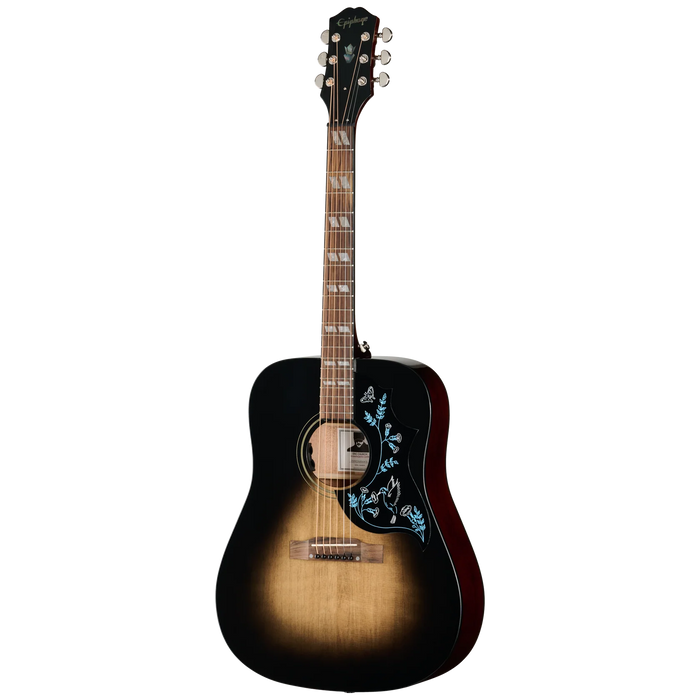 Epiphone Eric Church Hummingbird Acoustic Guitar - Cobra Burst