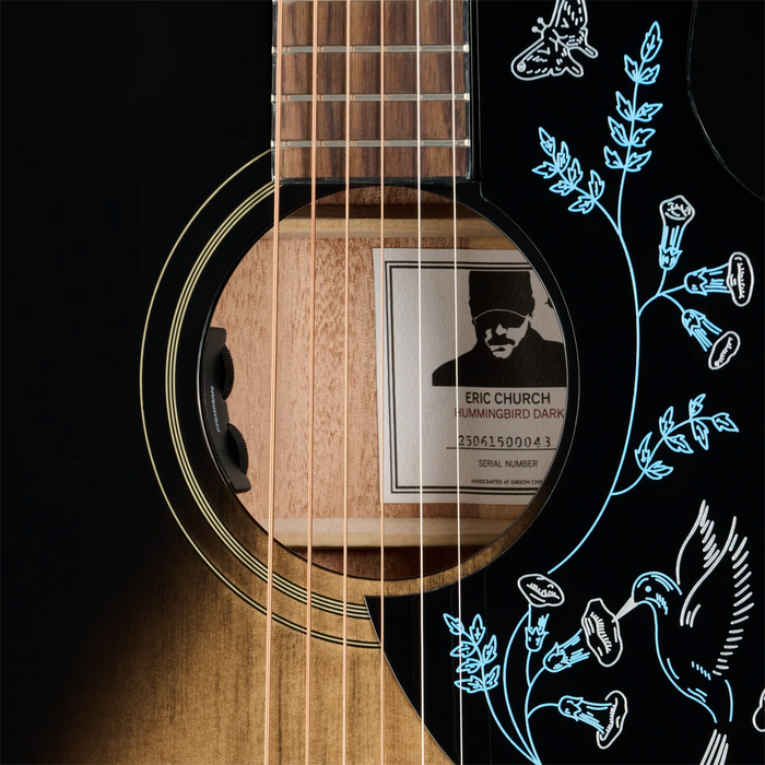 Epiphone Eric Church Hummingbird Acoustic Guitar - Cobra Burst