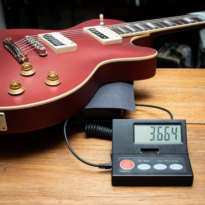 Eastman SB59 Vintage Satin Electric Guitar - Satin Burgundy Red - K2500437