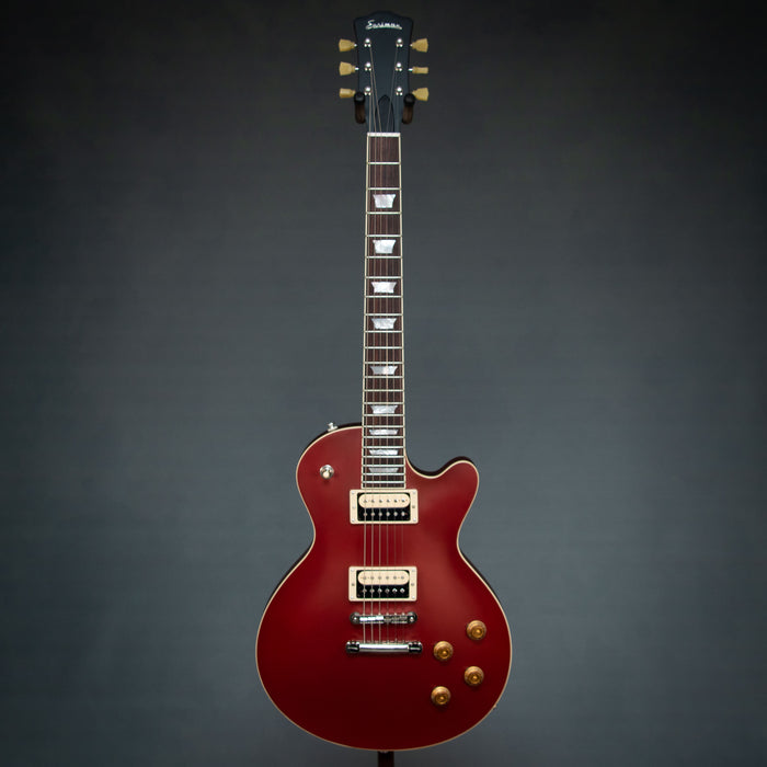 Eastman SB59 Vintage Satin Electric Guitar - Satin Burgundy Red - K2500437
