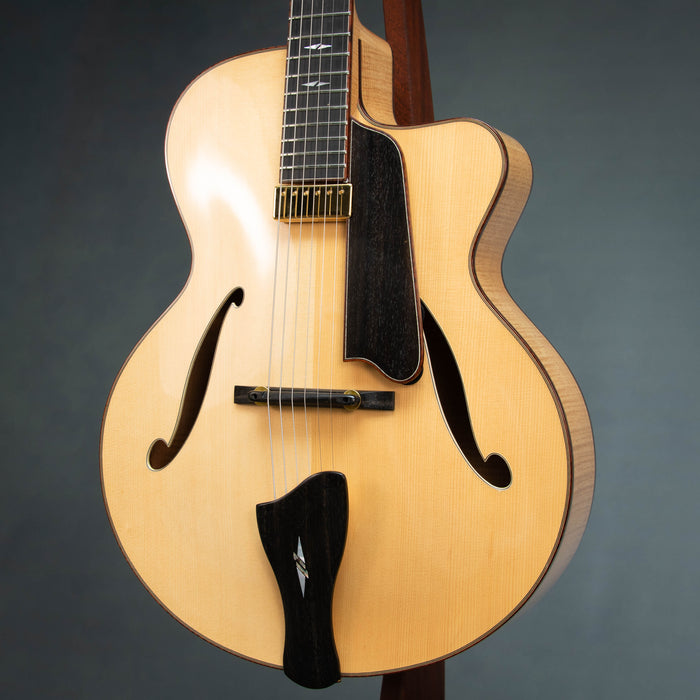 Eastman AR905CE-BD-TC Thermo Cured Hollow Body Electric Guitar - Blonde - L2600106