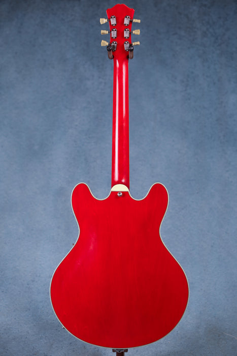 Eastman T64/TV-RD Hollow Body Electric Guitar - Red - P2302538