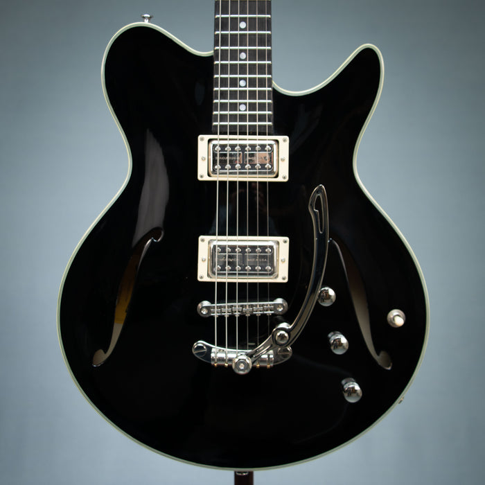 Eastman Romeo NYC Hollowbody Electric Guitar - Black - P2303096