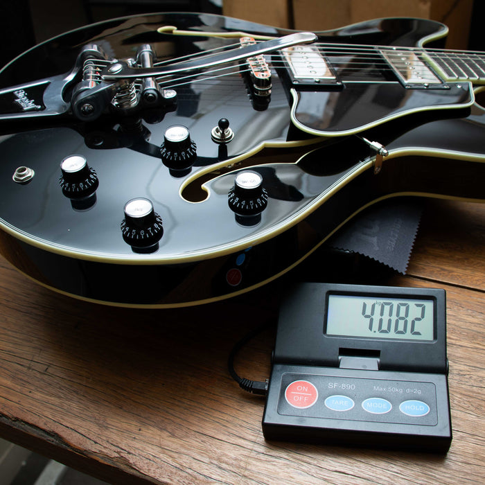 Eastman T486B-BK Hollow Body Electric Guitar - Black - P2400249