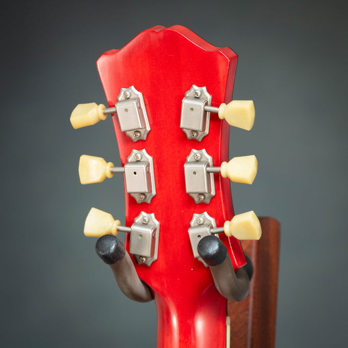 Eastman T64/TV-T-RD Hollow Body Electric Guitar - Vintage Red - P2400677