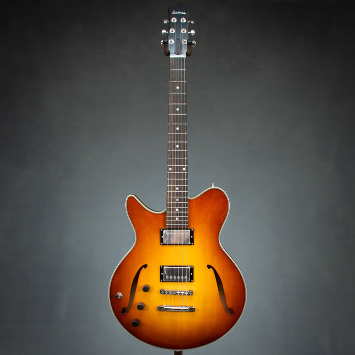 Eastman Romeo-L Left Handed Hollow Body Electric Guitar - Goldburst - ON SALE - P2400807