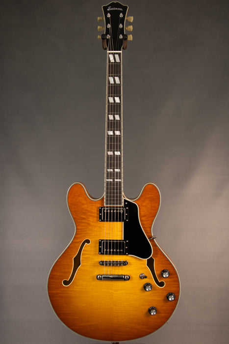 Eastman T486 Thinline Electric Guitar - Goldburst - P2500428