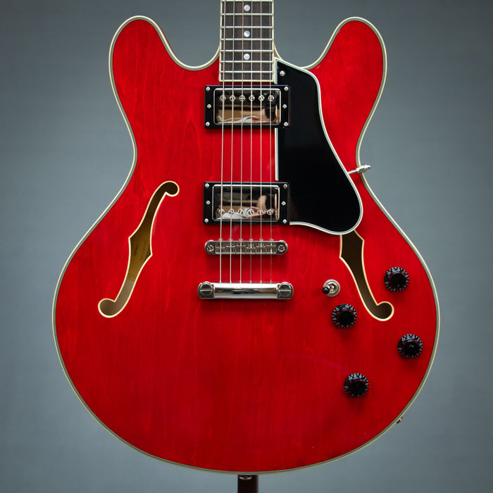 Eastman T386-RED Thinline Electric Guitar - Red - Clearance - P2500466