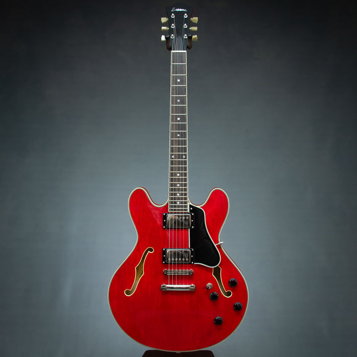 Eastman T386-RED Thinline Electric Guitar - Red - Clearance - P2500466