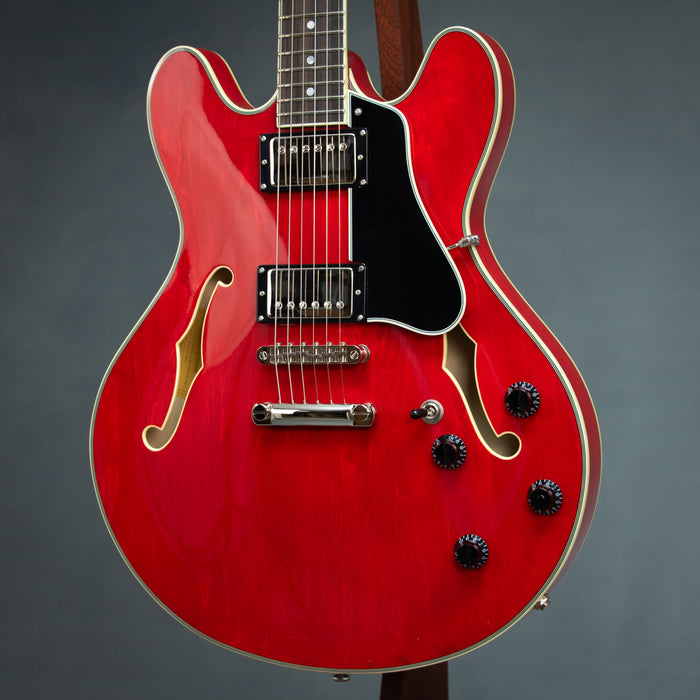 Eastman T386-RED Thinline Electric Guitar - Red - Clearance - P2500466