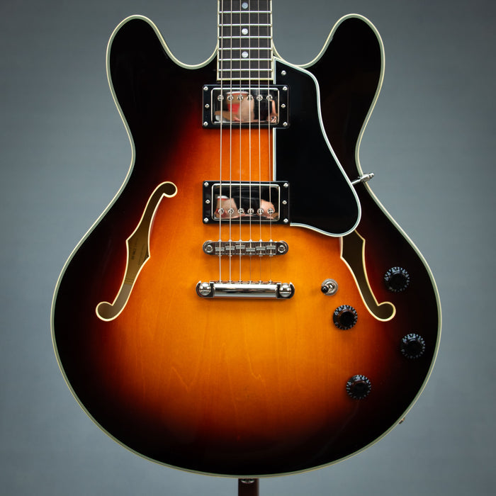 Eastman T386-SB Hollow Body Electric Guitar - Sunburst - Clearance - P2500710