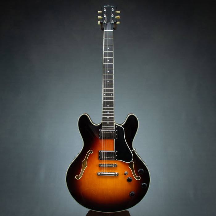 Eastman T386-SB Hollow Body Electric Guitar - Sunburst - Clearance - P2500710