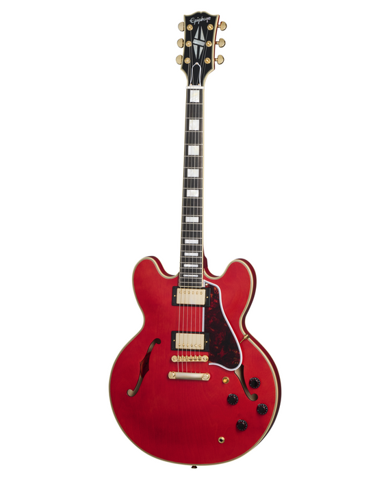 Epiphone Inspired By Gibson Custom 1959 ES-355 Electric Guitar w/Case - Cherry Red