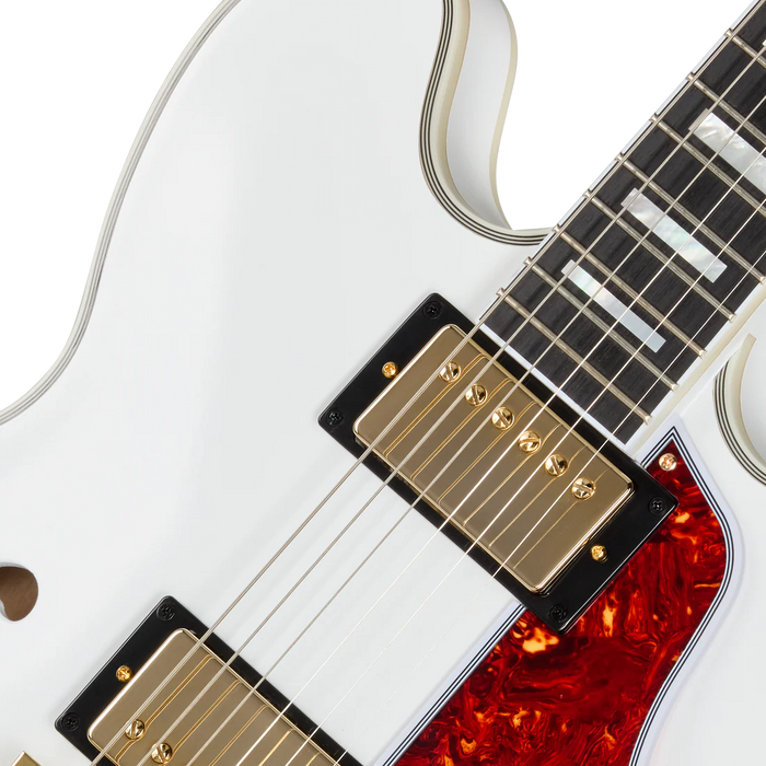 Epiphone Inspired By Gibson Custom Alex Lifeson 1976 ES-355 Electric Guitar - Alpine White