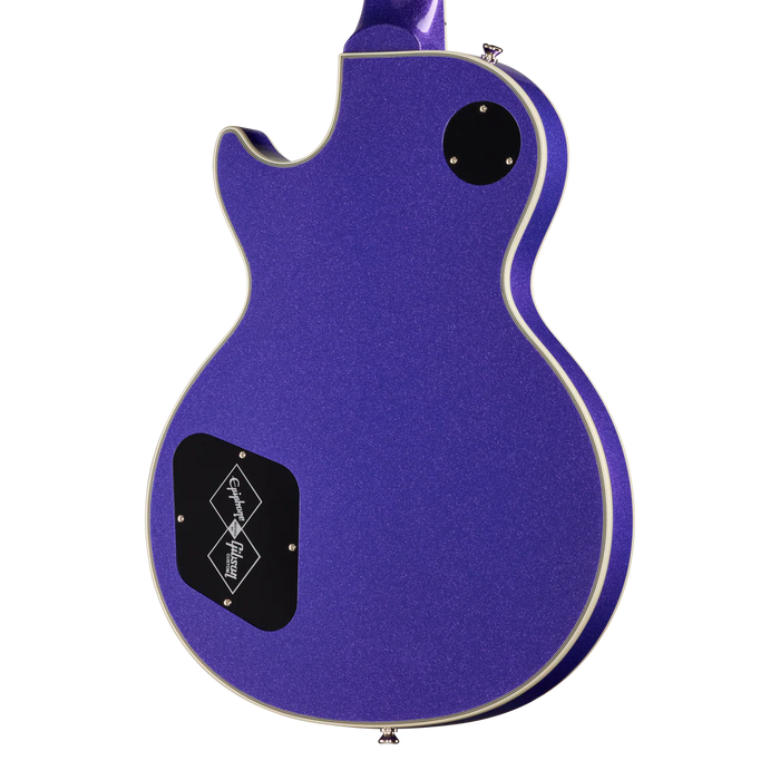 Epiphone Inspired By Gibson Custom Les Paul Custom Electric Guitar - Amethyst Sparkle