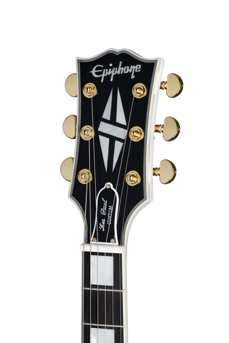 Epiphone Les Paul Custom Electric Guitar w/Case - Alpine White