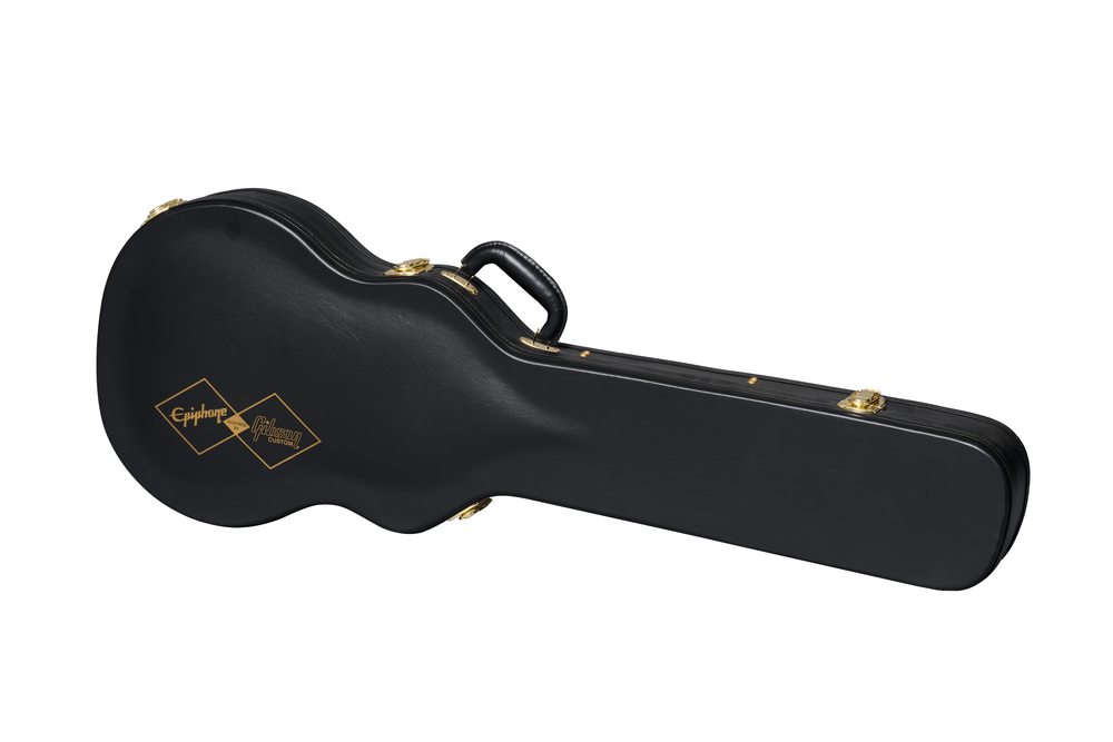 Epiphone Les Paul Custom Electric Guitar w/Case - Alpine White