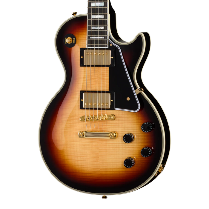 Epiphone Inspired By Gibson Custom Les Paul Custom Electric Guitar - Sedona Burst