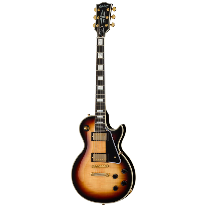 Epiphone Inspired By Gibson Custom Les Paul Custom Electric Guitar - Sedona Burst