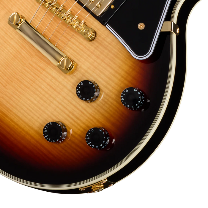 Epiphone Inspired By Gibson Custom Les Paul Custom Electric Guitar - Sedona Burst