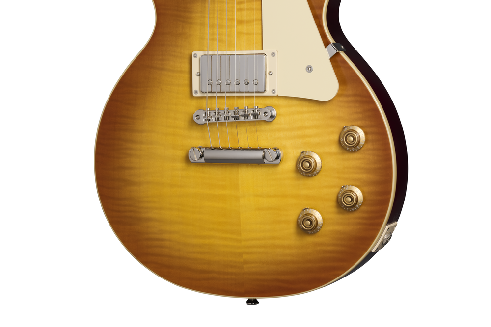 Epiphone Inspired By Gibson Custom 1959 Les Paul Standard Electric Guitar w/Case - Iced Tea Burst