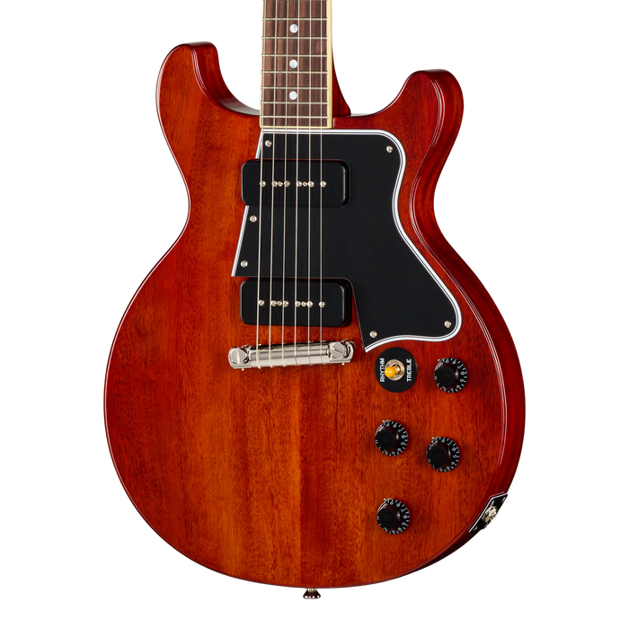 Epiphone Inspired By Gibson Custom 1960 Les Paul Special Double Cut Electric Guitar - Cherry Red