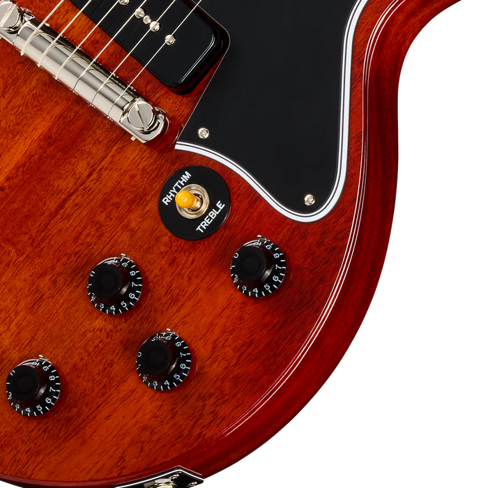 Epiphone Inspired By Gibson Custom 1960 Les Paul Special Double Cut Electric Guitar - Cherry Red