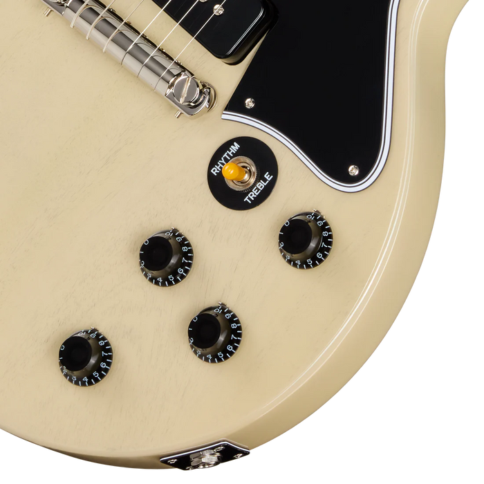 Epiphone Inspired By Gibson Custom 1960 Les Paul Special Double Cut Electric Guitar - TV White